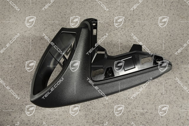 Osłona / obudowa dolna lusterka, czarny mat, R