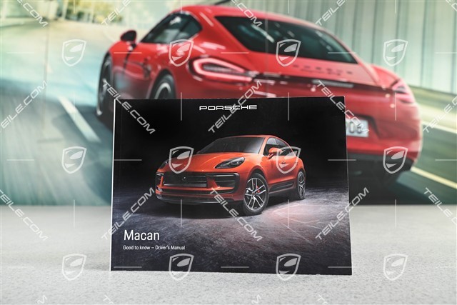 Bedienungsanleitung Macan, Stand 06/2024, Sprache: Englisch