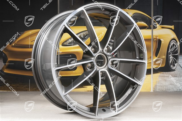 20+21" Felgensatz Carrera Classic, Felgen: vorne 8,5J x 20 ET53 + hinten 11,5J x 21 ET67
