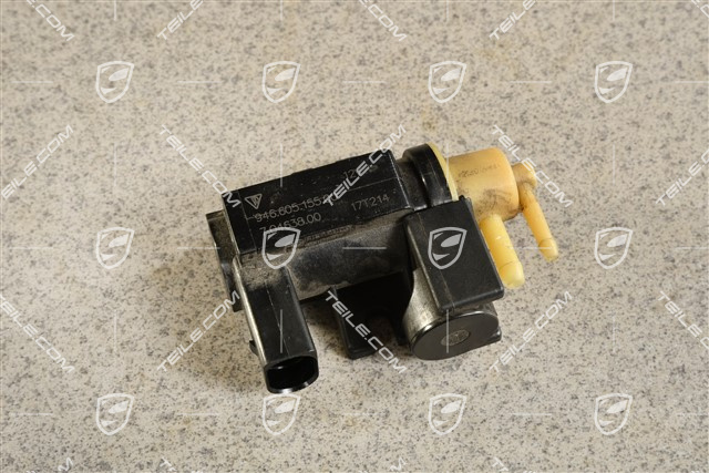 S / GTS / Turbo, Boost pressure control valve / pressure converter