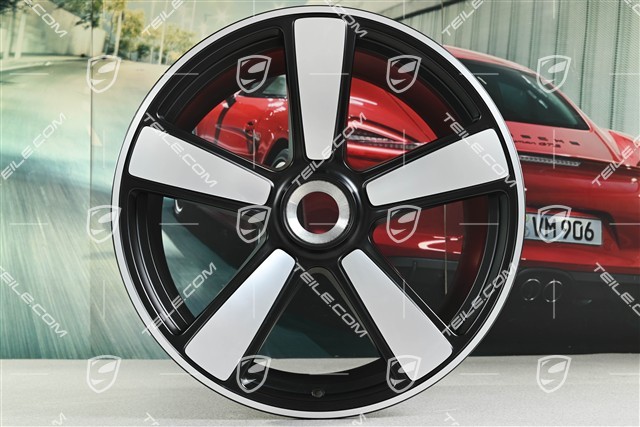 21" Sport Classic wheel rim, 12J x 21 ET63, black satin matt