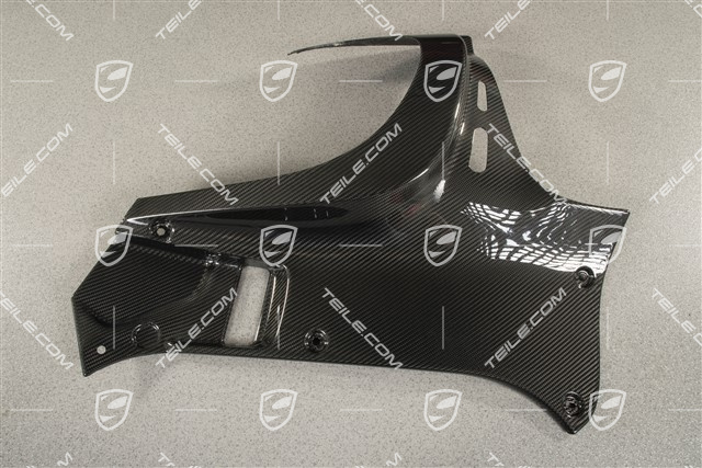 Osłona, osłona zderzaka, czarny/Carbon, R