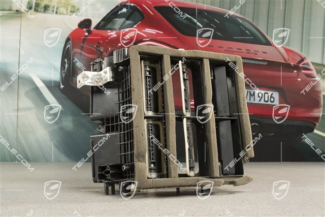 Luftverteiler / Heizklappen Gehäuse, manuelle Klimasteuerung