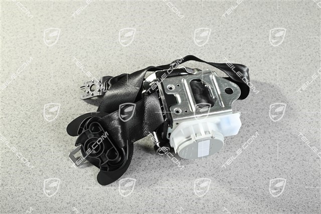 Pas bezpieczeństwa tylny, Czarny, L