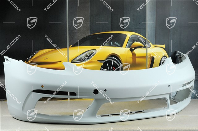 Front bumper, lining, GTS / Sport Design Package, with ParkAssist / w/o headlamp washer