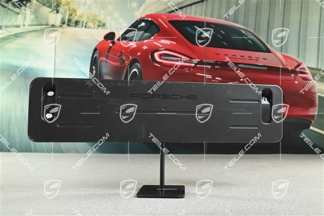 Front bumper number / Licence plate support, ECE