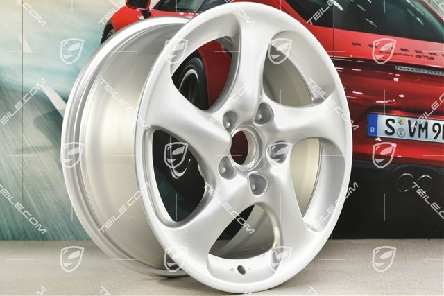 18-inch Turbo Look II wheel, 8J x 18 ET50