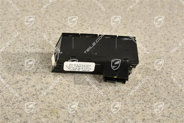 Przycisk pamięci foteli sterowanych elektrycznie, Strona pasażera, RHD
