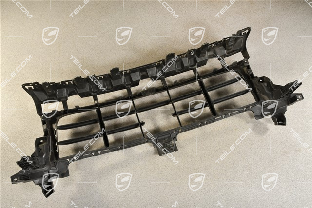 Sport Design, Front bumper Grille centre / middle with ACC, Matte black