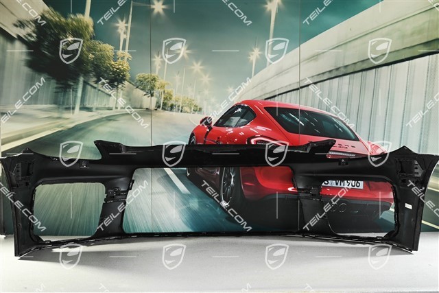 Turbo, Front bumper with holes for parking assistant including parking aid