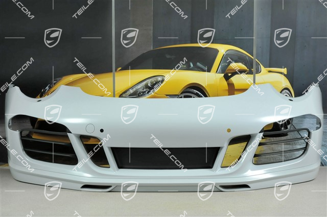 Aero Kit Cup Stoßstange vorne + Aero Kit CUP Frontspoiler + Heckspoiler mit Flügel, mit Löcher für Scheinwerferreinigungsanlage und ParkAssistant (PDC)