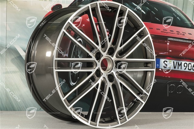 21" Felga Turbo IV, 9,5J x 21 ET71, Titan