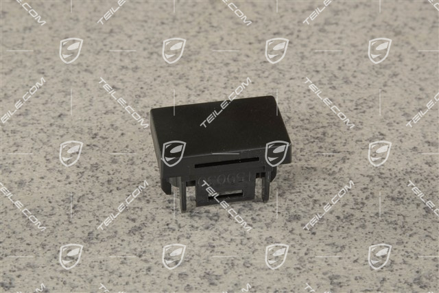 Schalterblende Konsole Dach, Blinddeckel Blindstopfen, Schwarz