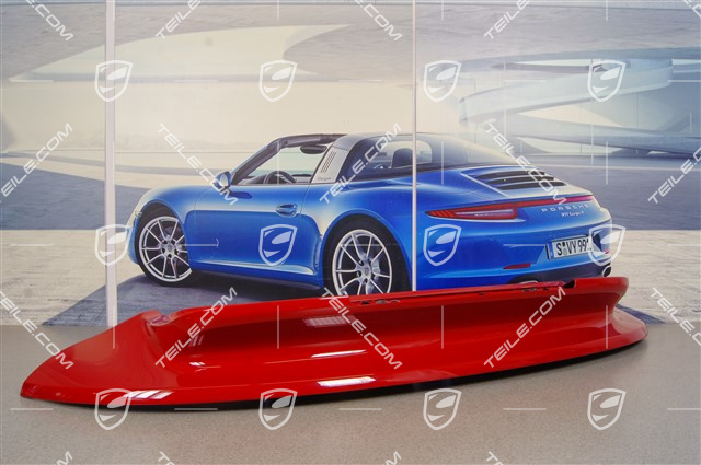 Turbo, Rear spoiler, bottom half, with air guide, Coupe