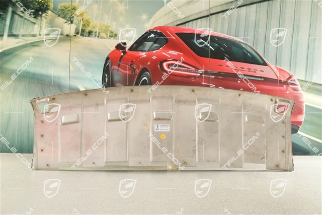 Stainless steel cover, front spoiler, bumper's lower part, Turbo