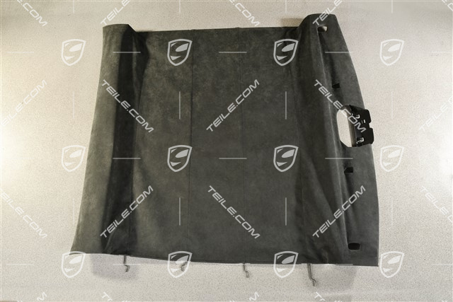 Dachverkleidung, coupé ohne Schiebedach, Alcantara, schwarz