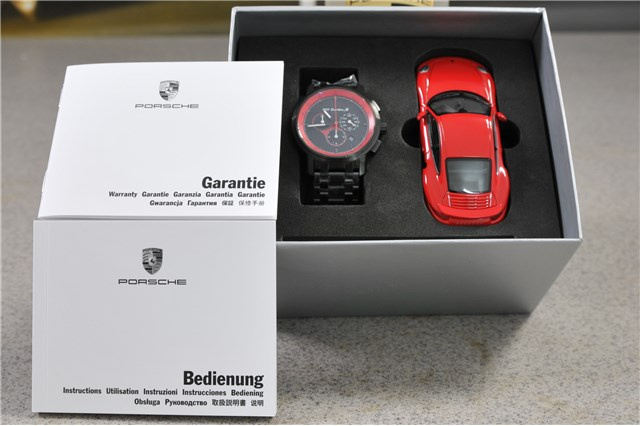 Chronograph 911 Turbo S Classic + Modellauto 1:43, Set – Limited Edition