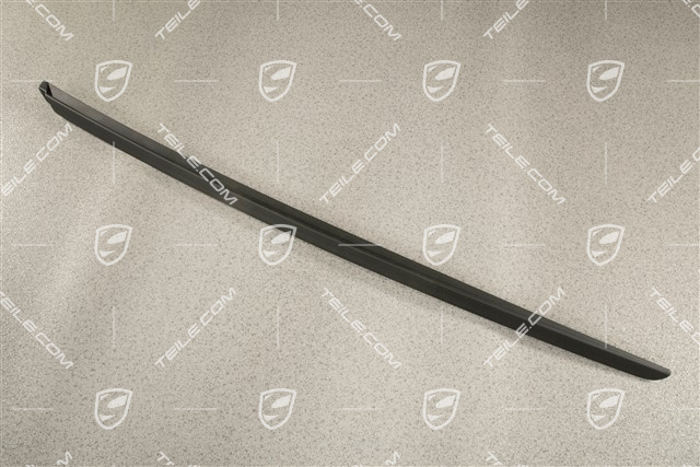 Wasserfangleiste, Schwarz-matt, L