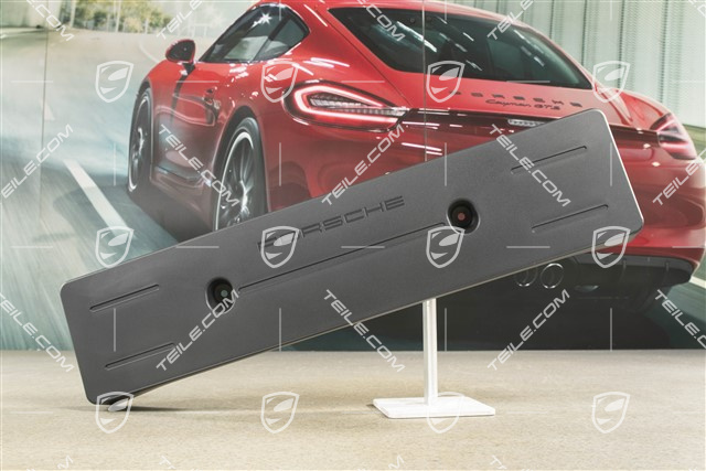 Front bumper number / Licence plate support, Large, Turbo/GTS