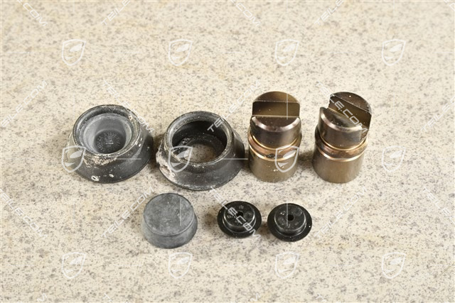 Repair kit drum brake brake piston, master brake cylinder, rear axle, L=R