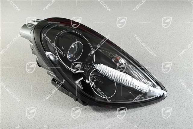 Bi-Xenon Scheinwerfer, dynamische ALWR, Schwarz, Boxster Spyder / Cayman GT4, R