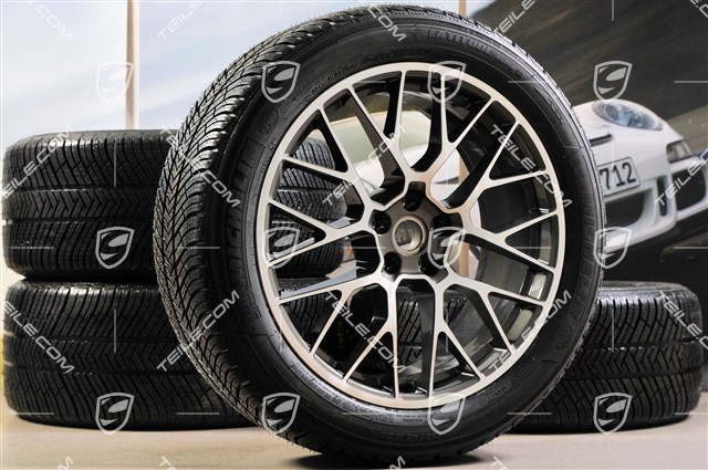 20-inch "RS Spyder Design" winter wheels set, rims 9J x 20 ET26 + 10J x 20 ET19, Michelin winter tyres 265/45 R 20 + 295/40 R 20, with TPMS