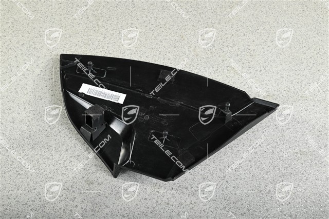 Coupe, Engine compartment Cover panel, Matte black, L