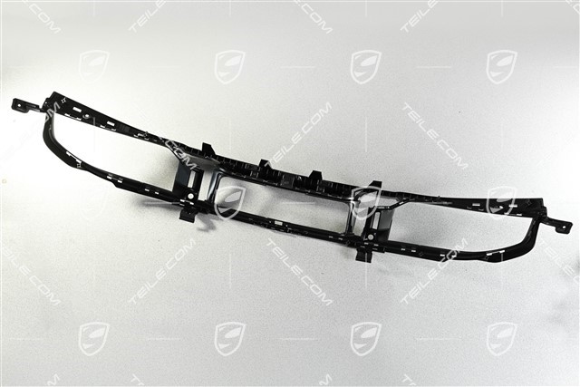 Grille, Center, Matt black