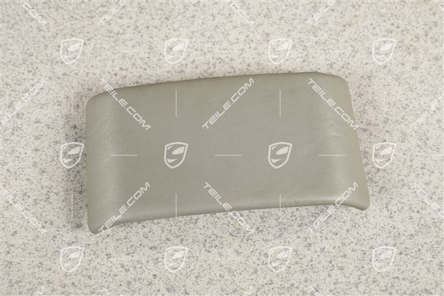 Osłona górnej  części tunelu środkowego (tylna część), skórzana, Graphite grey, coupe / Targa