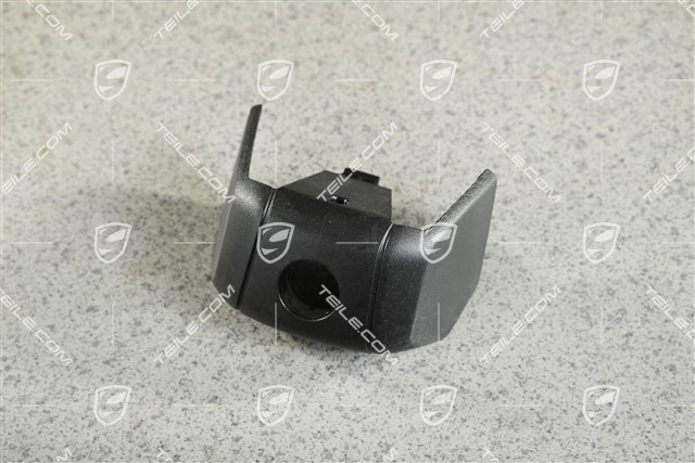 Turbo, Cover  trim / cap for Real Top View camera, front, Matte Black