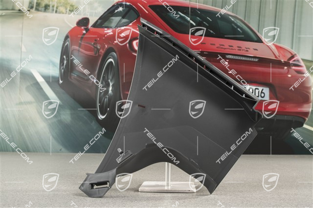 Air guide / duct, black matte, Sport Design Package, R