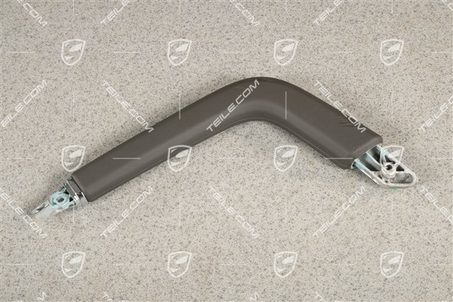 Haltergriff mittelkonsole, Leder, Achatgrau, L