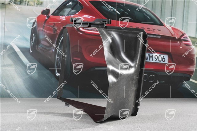 Air guide / duct, lateral, V8, L