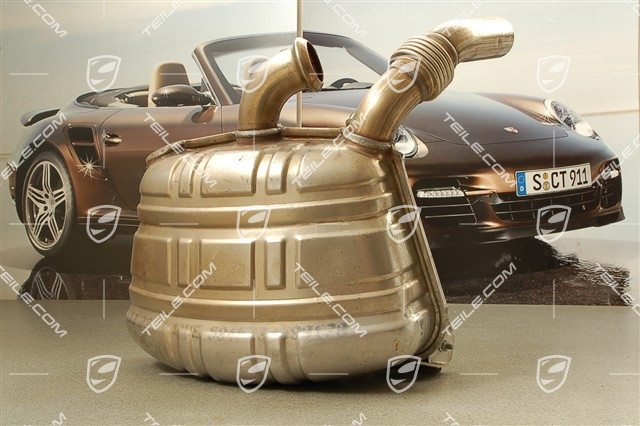 Silencer (exhaust backbox), L Silencer (exhaust backbox), L