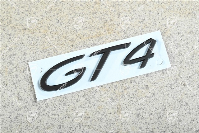 Emblemat GT4, Czarny