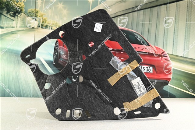 Mata wygłuszająca tapicerki drzwi tylnych, L=R