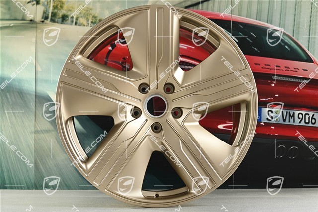 22" felga Macan Exclusive Design, 11J x 22 ET47, neodyme, lewa