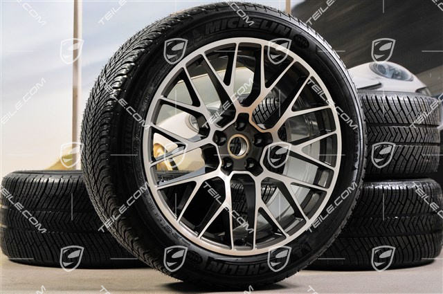 20-inch "RS Spyder Design" winter wheels set, rims 9J x 20 ET26 + 10J x 20 ET19, Michelin winter tyres 265/45 R 20 + 295/40 R 20, with TPMS