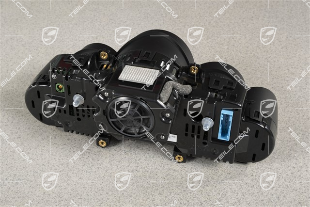 Instrument cluster / Speedometer, Dials in Black / Silver, km/h, Turbo