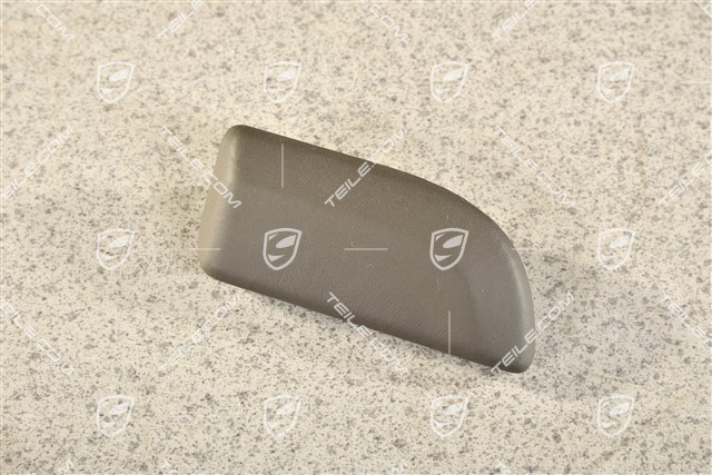 Dashboard trim moulding, LHD, inner, Leather, Agate Grey