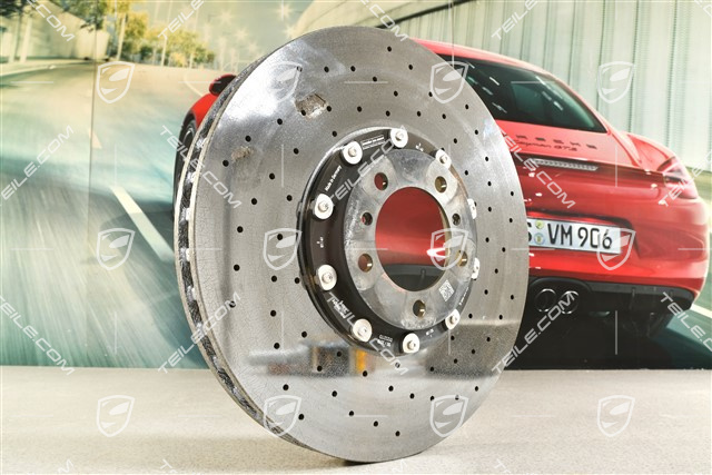 PCCB ceramik brake disc, 20-inch / 420mm, damaged, R