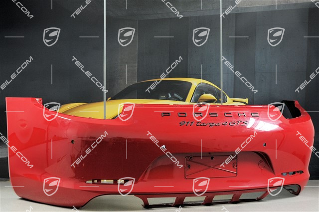 Rear bumper, C4/C4S, with ParkAssist, with camera