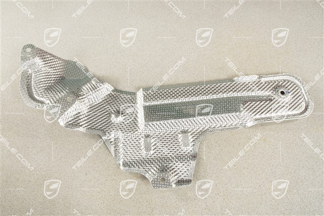 Abschirmblech / Hitzeschutz, Vorne, L