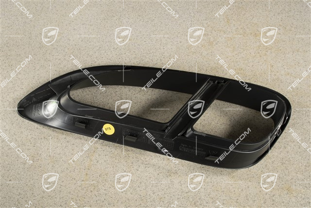 Spyder, Osłona wlotu powietrza, boczna, wewnętrzna, czarny mat, L