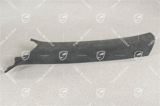 Verkleidung, A-Säule, Alcantara, Schwarz, Diesel, L