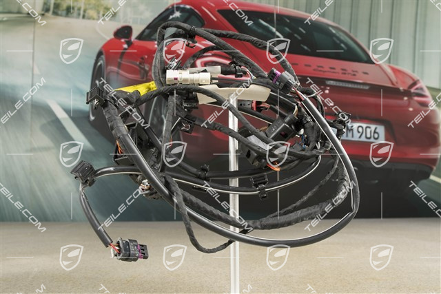 Wiring harness, rear bumper, USA