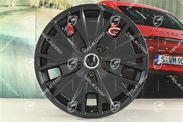 20" Felge Taycan Turbo S Aero Design, 9J x 20 ET54, Anthrazitgrau