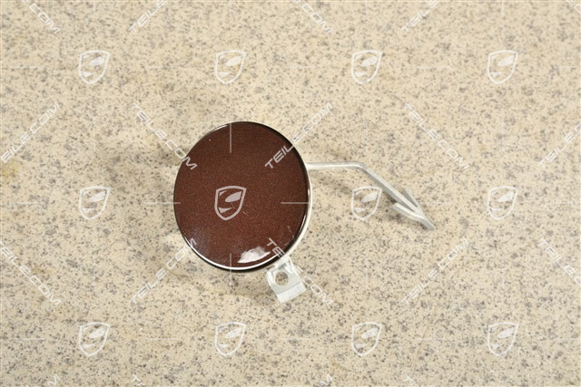 Tow hook hole plug