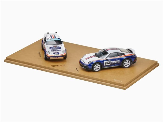 Porsche 911 Dakar (992) Rallye Design Paket & Porsche 953, Doppelset, Limitiert auf 911 Stück