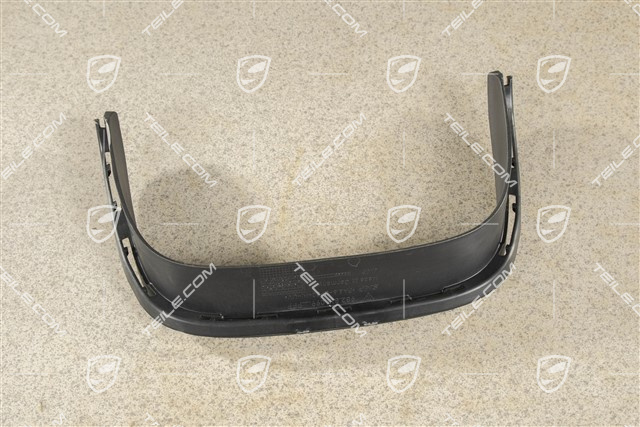 Endrohr Blende, Schwarz matt